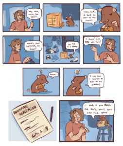 Comic: roommate agreement