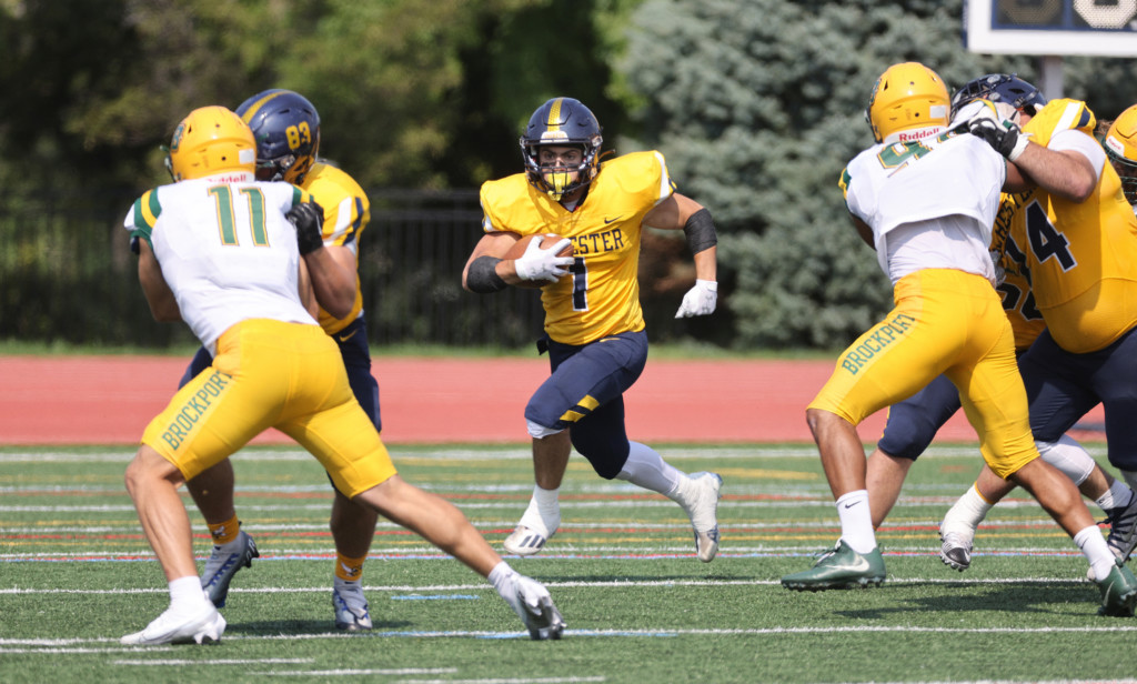 UR Football’s Daniel Papantonis on goals after a record-breaking run