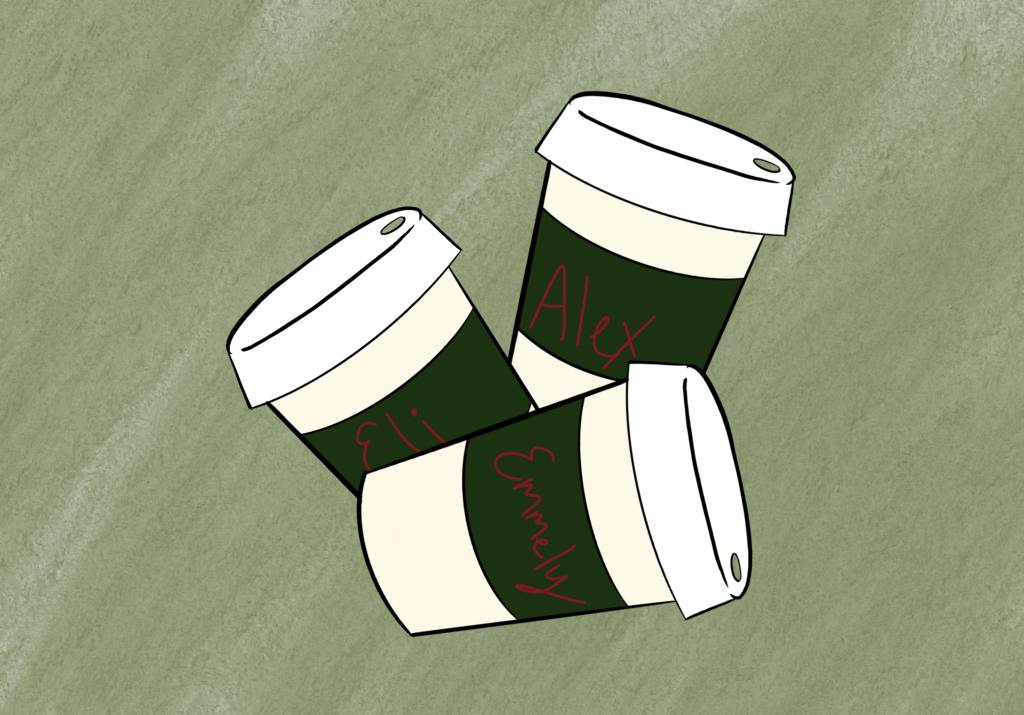 Looking towards Starbucks for my gender