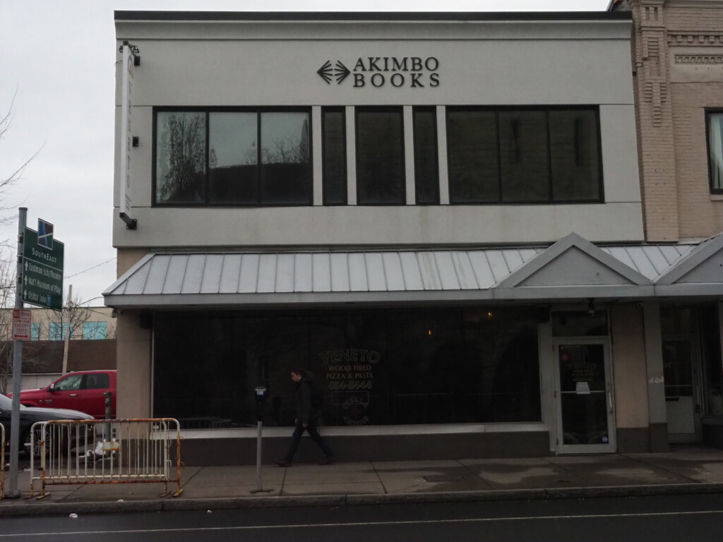 Through fire and flames, local business Akimbo Bookshop has the community at its back