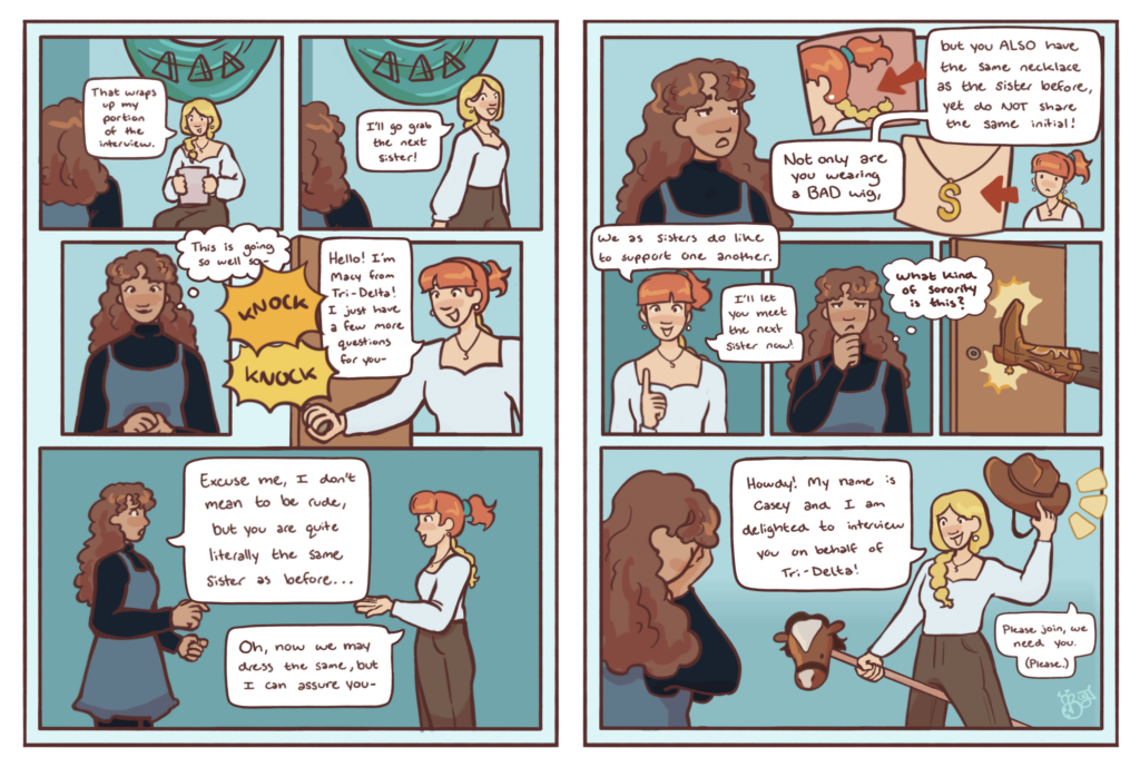 Comic: Sorority shenanigans