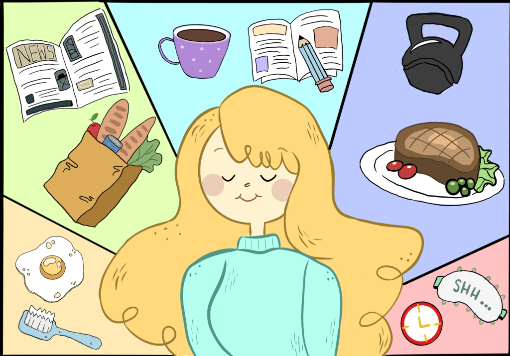 The best routine is the one you stick to