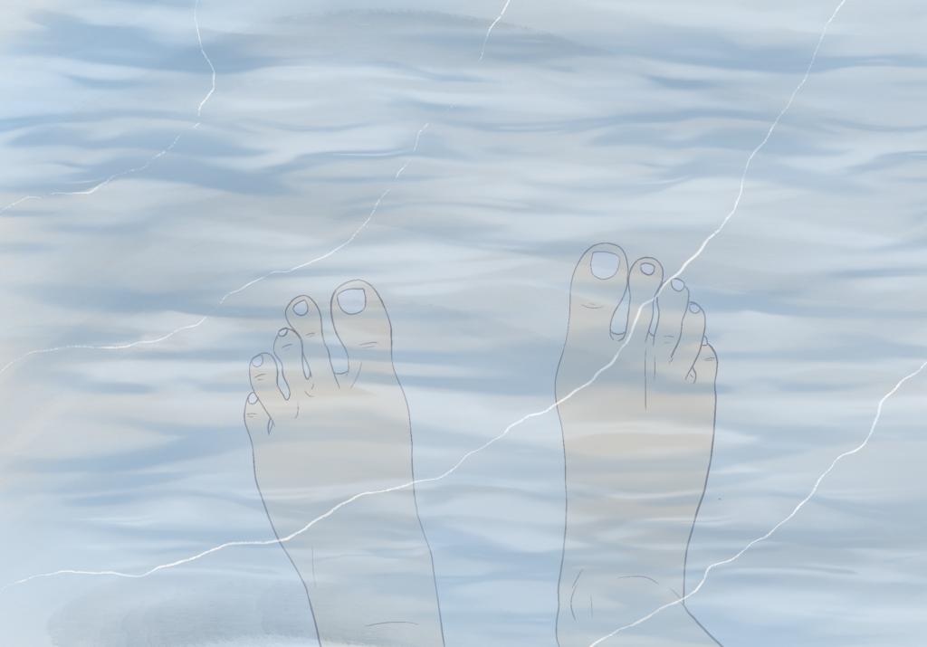 The village on the other side of the Pacific