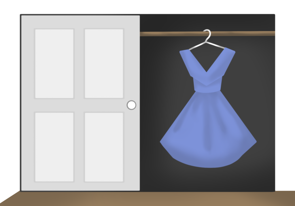 There&#8217;s a dress in my closet