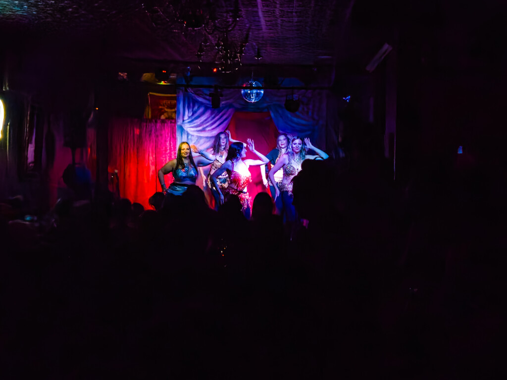 Fringe Festival belly dance performances: Desert Rhythms and Dylaina Alexandria