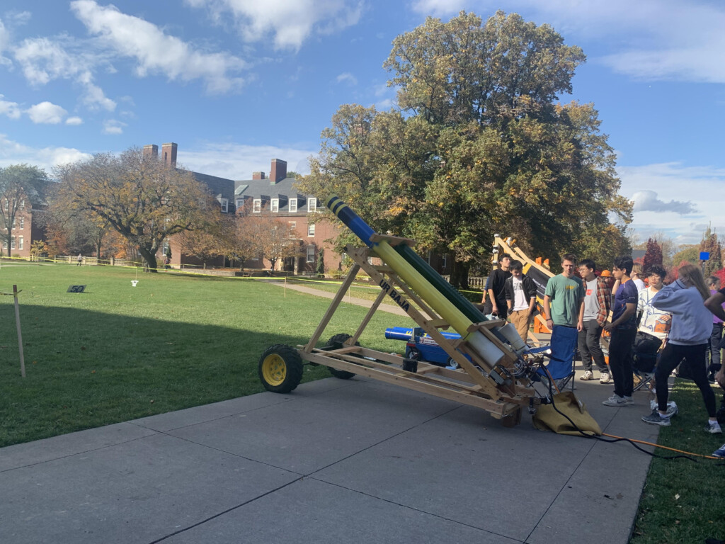 UR ASME’s 21st Pumpkin Launch helps student organizations soar to new heights
