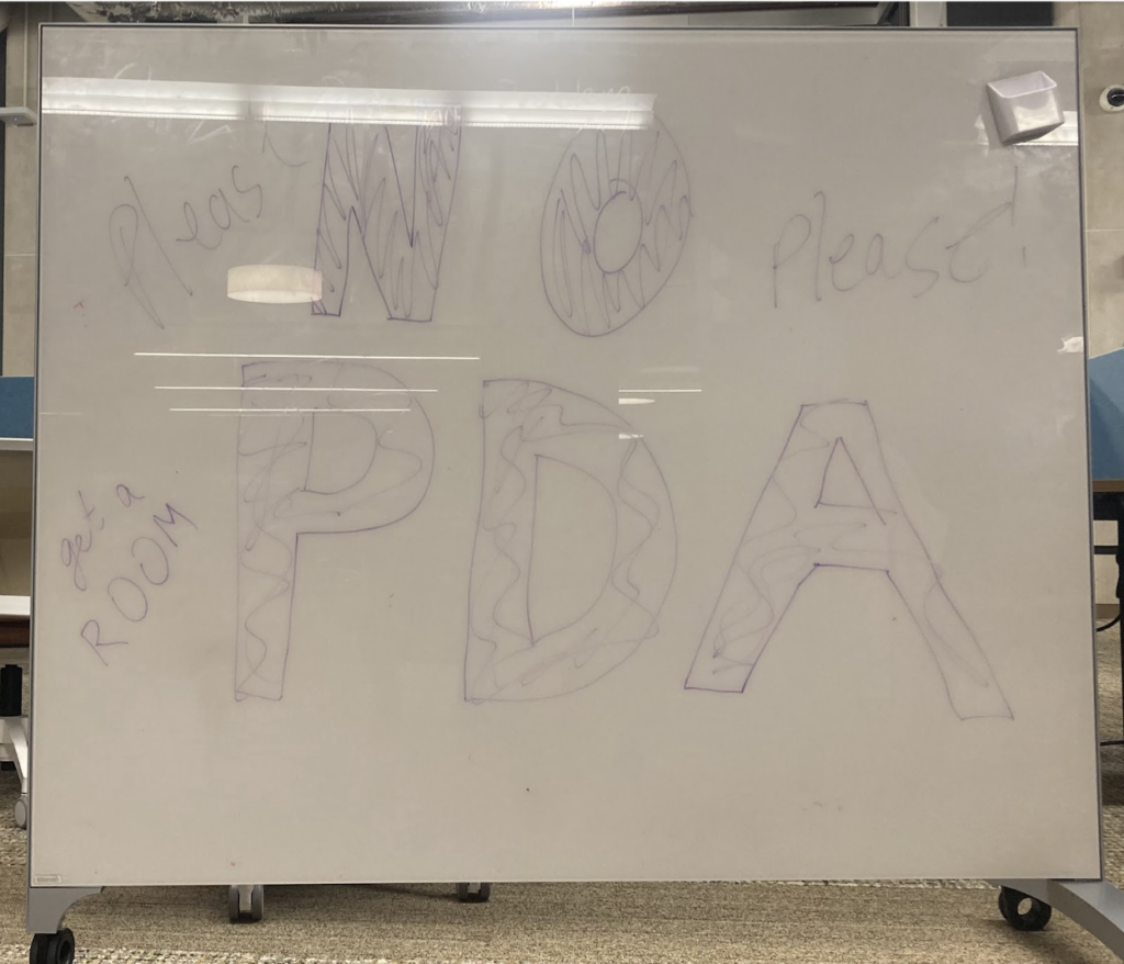 I’ve had enough of the PDA in Gleason!