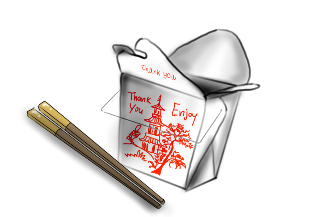 Defending orange chicken