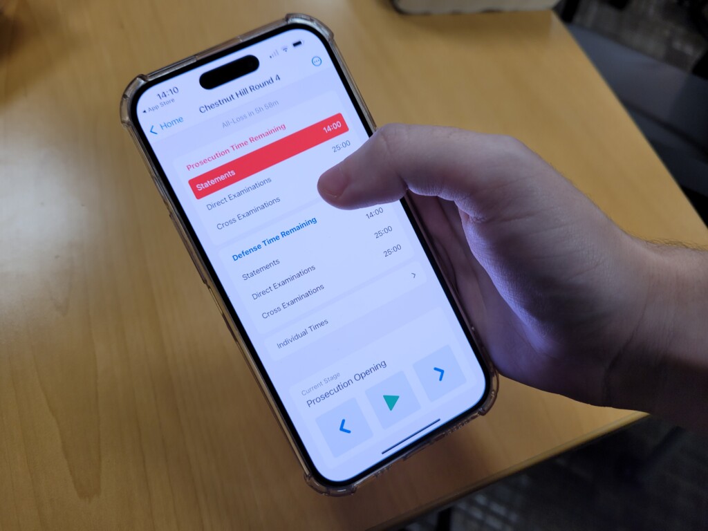Ultra-popular Mock Trial Timekeeper app was made by UR student