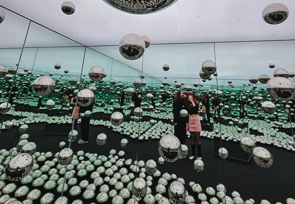 Yayoi Kusama’s wonderful “Infinity Mirrored Room” open at the MAG