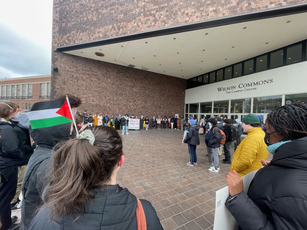 SJP holds first protest of the semester, their largest yet