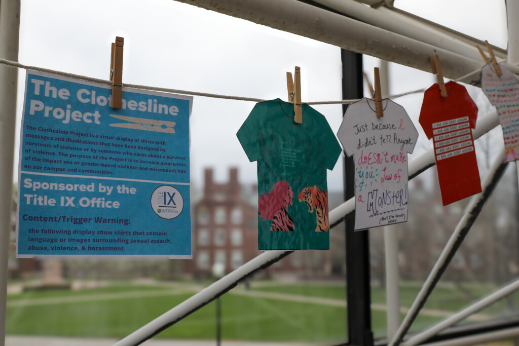The Clothesline Project gives a voice to the unheard
