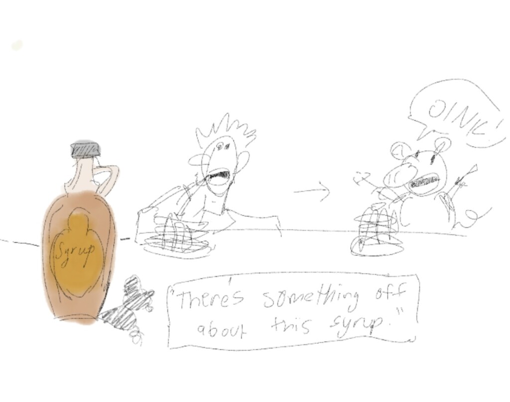 Available now, for a limited time: Pig Syrup