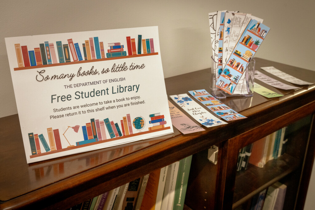 Little Free Library opens in Morey Hall