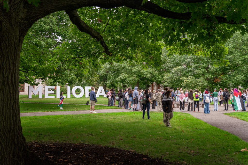 Students protest for Gaza and Lebanon
