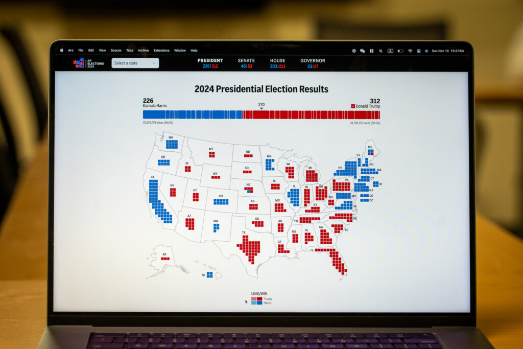 Center for Community Engagement holds election watch party