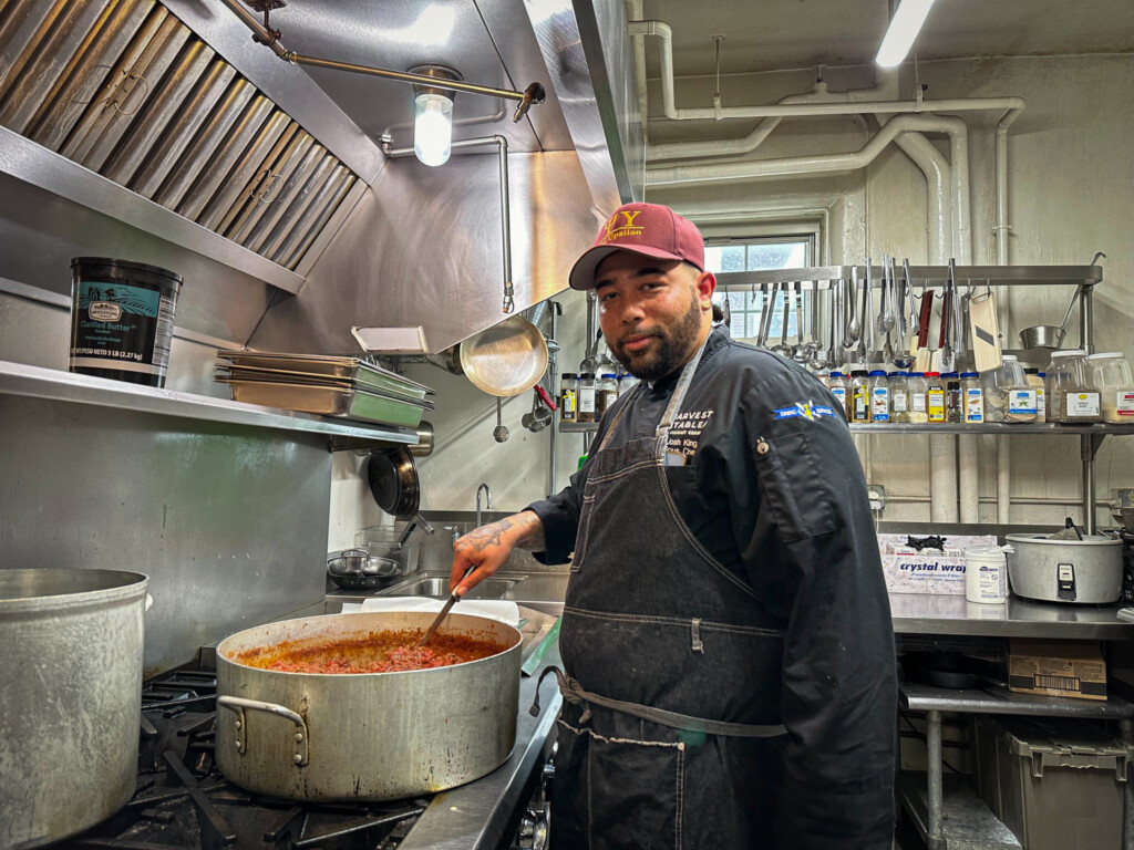 Chef Josh: the honorary Psi U brother