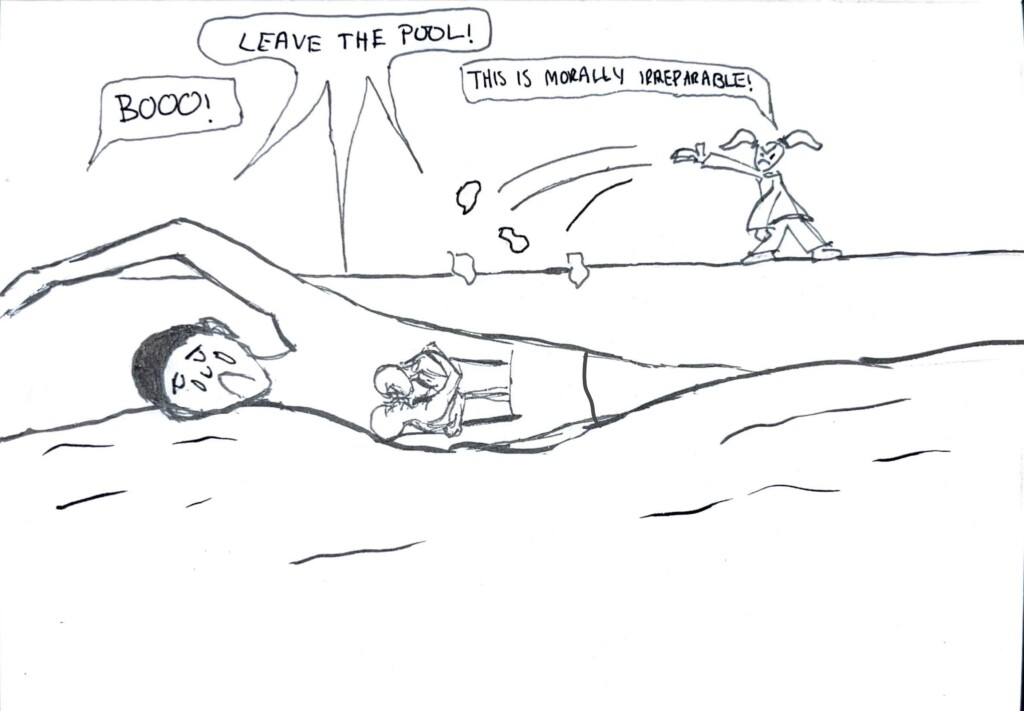 This is awkward: I have a full back tattoo of Kanye and Jay-Z passionately embracing