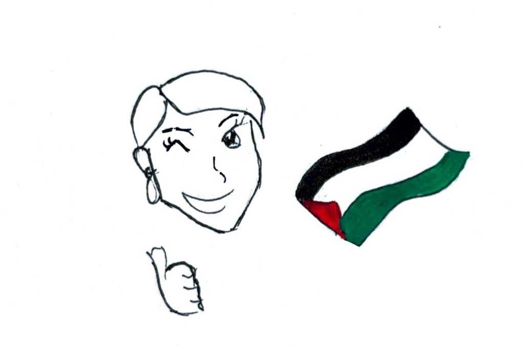 Mangelsdorf spotted protesting for Palestine, pledges to support students