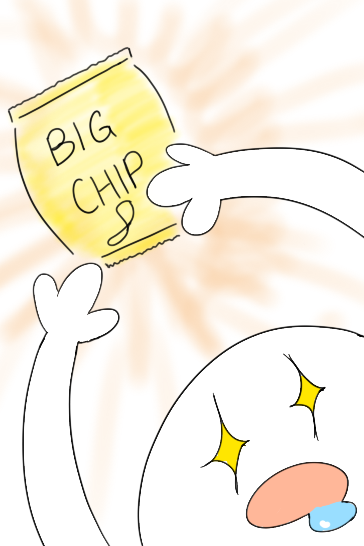 Food package party: “big-backing”