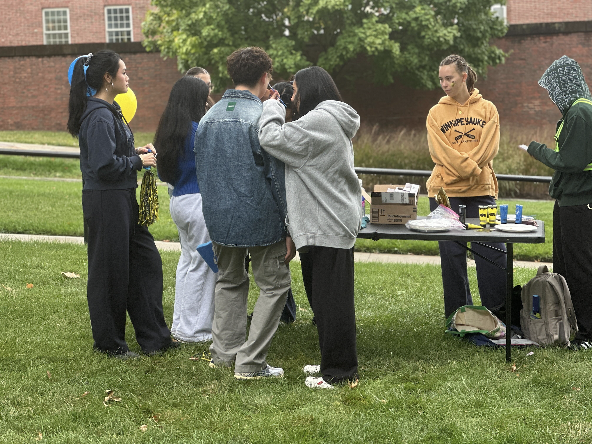 “Fill Fauver” fills Fauver for the semester’s first football game
