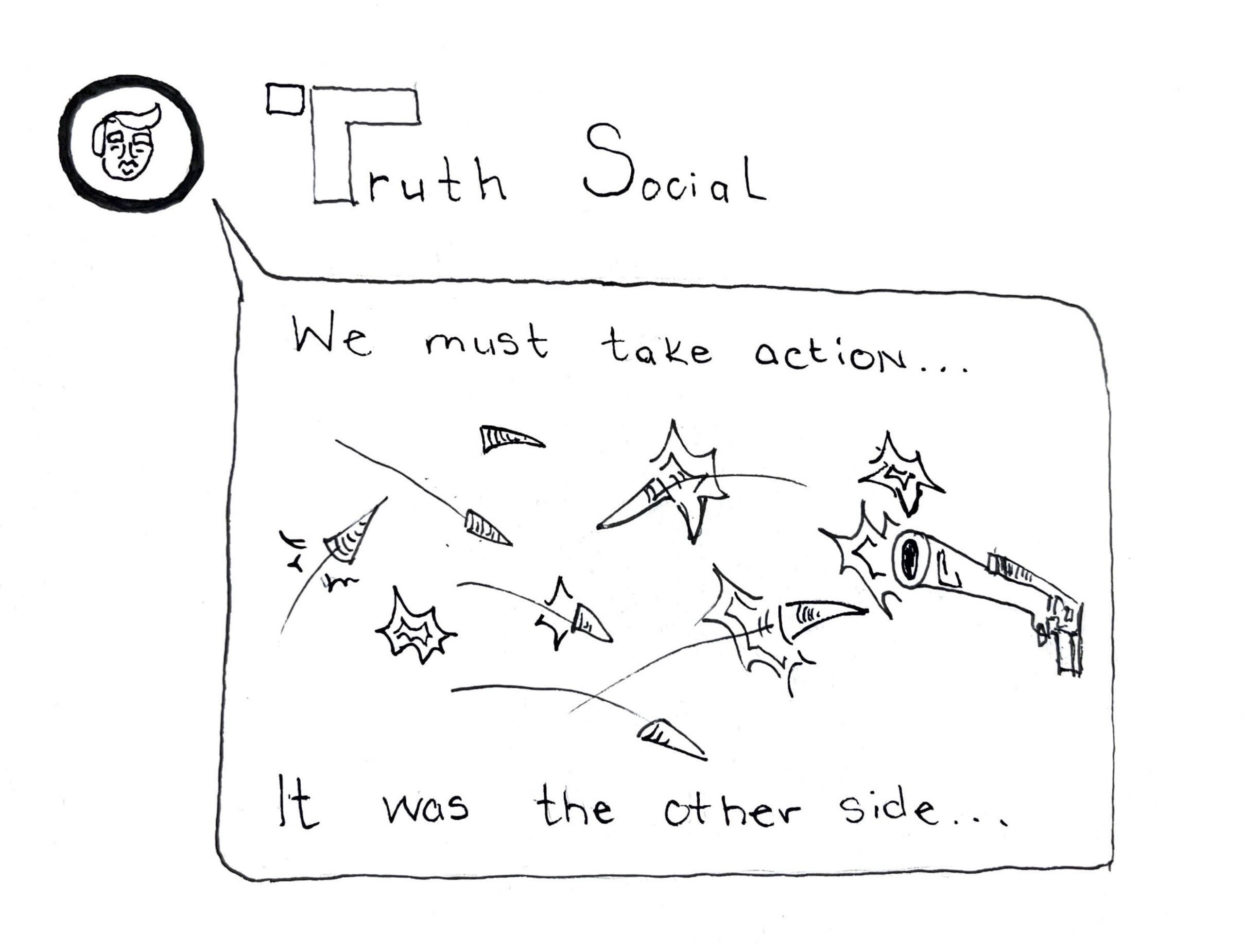 No, political violence is not okay. Neither is misrepresenting the facts afterward.