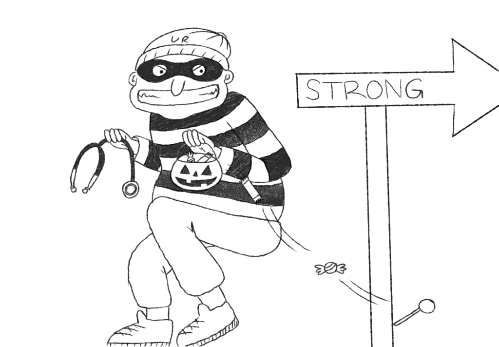 Candy stolen from babies at Strong Memorial Hospital