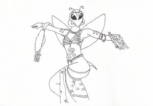 Rocky posed and dressed like T Swift during TLOAS rollour