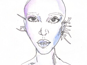 A recreation of the "EUSEXUA Afterglow" album cover.