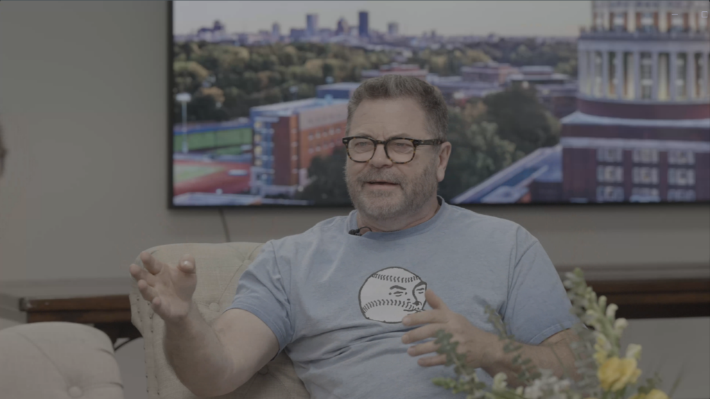Nick Offerman on his creative process and remaining authentic